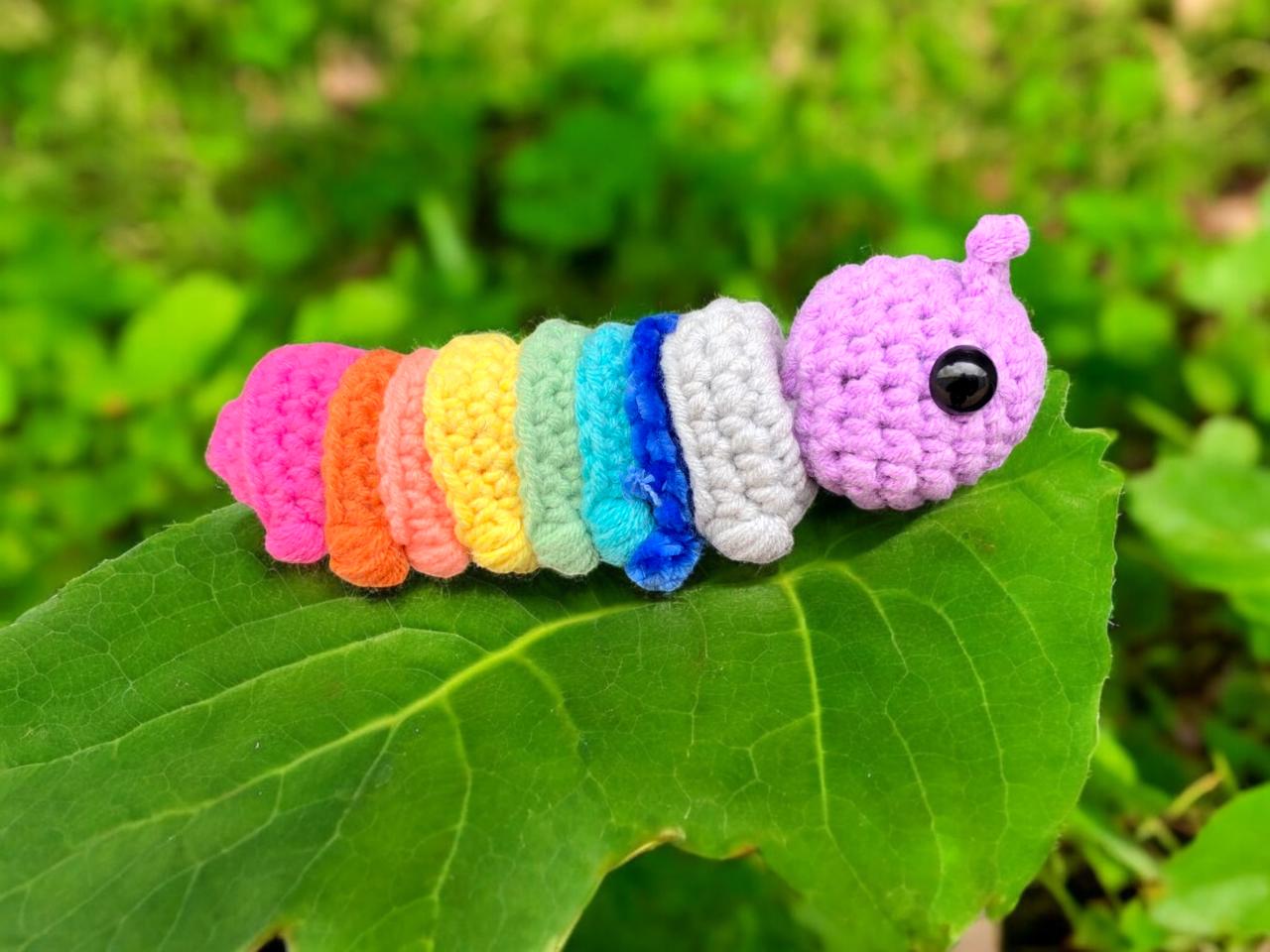 Cali the Caterpillar Crochet Pattern - Maison Beloum