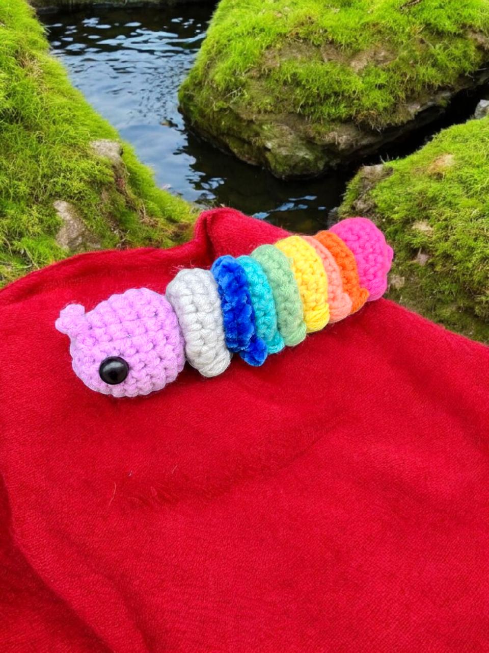 Cali the Caterpillar Crochet Pattern - Maison Beloum