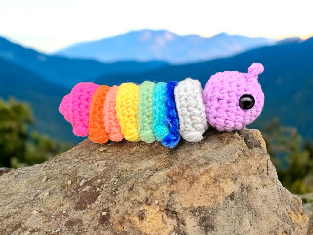 Cali the Caterpillar Crochet Pattern - Maison Beloum